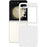 IMAK JS-2 Series For Samsung Galaxy Z Flip5 5G Protective Case Hard PC Anti-drop Phone Cover - White - 4