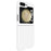 IMAK JS-2 Series For Samsung Galaxy Z Flip5 5G Protective Case Hard PC Anti-drop Phone Cover - White - 7