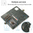 Wallet Phone Case for iPhone 14 Pro Detachable 2-in-1 TPU+PU Leather Shockproof Cover Anti-Drop Phone Case - Green - 5