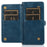 TPU+PU Leather Case for iPhone 14 Pro Max Anti-Drop Detachable 2-in-1 Phone Case Shockproof Wallet Phone Cover - Blue - 3