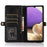 TPU+PU Phone Case for Samsung Galaxy A32 5G / M32 5G Detachable 2-in-1 Shockproof Wallet Phone Case with Strap - Black - 2