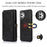 TPU+PU Phone Case for Samsung Galaxy A32 5G / M32 5G Detachable 2-in-1 Shockproof Wallet Phone Case with Strap - Black - 7