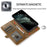 Wallet Phone Case for iPhone 13 mini 5.4 inch Detachable 2-in-1 TPU+PU Leather Flip Cover with Strap - Brown - 5