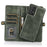 For Samsung Galaxy A33 5G TPU+PU Leather Case Detachable 2-in-1 Protective Wallet Phone Cover with Strap - Green - 3