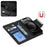 Wallet Folio Case for iPhone 15 Pro Max , PU Leather Slim Phone Cover with Removable Inner TPU Shell - Black - 2