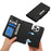 Wallet Folio Case for iPhone 15 Pro Max , PU Leather Slim Phone Cover with Removable Inner TPU Shell - Black - 4