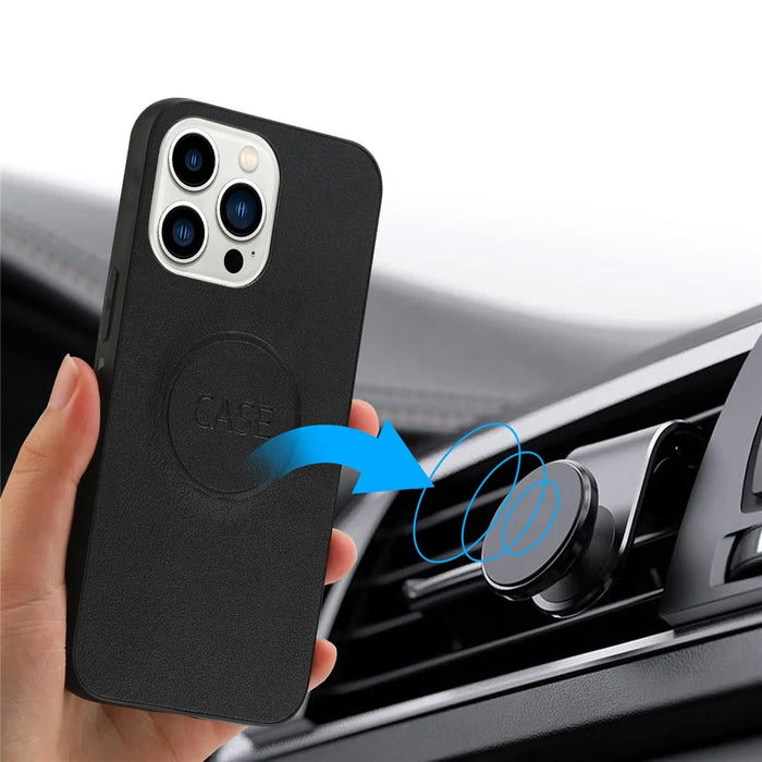 Wallet Folio Case for iPhone 15 Pro Max , PU Leather Slim Phone Cover with Removable Inner TPU Shell - Black - 5