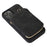 For iPhone 13 Zipper Wallet Cover Kickstand PU Leather+TPU Case Mobile Phone Guard Shell - Black - 4