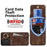 For Samsung Galaxy A33 5G RFID Blocking Kickstand Case Retro PU+TPU Shockproof Wallet Phone Cover - Brown - 3