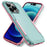 For iPhone 15 Pro PC+TPU Shockproof Phone Case Anti-drop Back Protector Cover - Pink+Green - 1