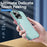 For iPhone 15 Pro PC+TPU Shockproof Phone Case Anti-drop Back Protector Cover - Pink+Green - 5