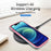 For iPhone 15 Pro PC+TPU Shockproof Phone Case Anti-drop Back Protector Cover - Pink+Green - 6