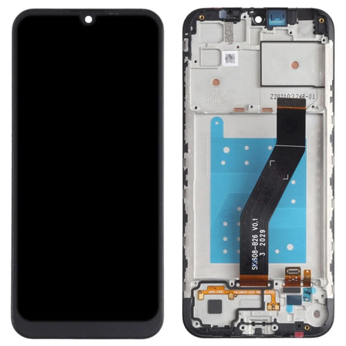 For Motorola Moto E6i XT2053-5 Grade B LCD Screen and Digitizer Assembly + Frame Replacement Part (without Logo) - 1