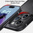 IPAKY Carbon Fiber Texture Phone Case for iPhone 15 Pro , TPU + PC Protective Phone Cover - Blue - 7
