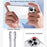 IPAKY Anti-drop Phone Case for iPhone 15 Pro Max , Hard PC Back TPU Frame Clear Phone Cover - 3