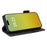 For iPhone 15 Mobile Phone Case Hardware Decor PU Leather Wallet Stand Phone Cover - Black - 3