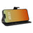 For iPhone 15 Pro Max Skin-touch Phone Leather Case Stand Wallet Protective Phone Cover - Black - 3