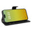 For iPhone 15 Plus PU Leather Wallet Case Stand Skin-touch Protective Phone Cover - Black - 3