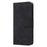 For iPhone 15 Plus PU Leather Wallet Case Stand Skin-touch Protective Phone Cover - Black - 6