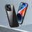 Mobile Phone Cover for iPhone 15 , Transparent PC Back + TPU Frame Protective Case - Black - 2