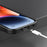 Mobile Phone Cover for iPhone 15 , Transparent PC Back + TPU Frame Protective Case - Black - 7