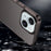 Back Protector for iPhone 15 , Matte Phone Cover Translucent PC+TPU Hybrid Protective Case - Brown - 3