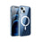 For iPhone 15 Plus Shockproof Back Case Compatible with MagSafe Transparent TPU Phone Cover - 1