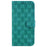 For iPhone 13 Pro Max 6.7 inch Leather Wallet Stand Phone Cover Double 8-Shape Imprinted Case - Green - 7