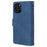 Anti-drop Leather Cover for iPhone 15 Pro Max , Multiple Card Slots Zipper Pocket Phone Wallet Stand Case - Blue - 6