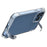 For iPhone 15 Pro Max Shockproof PC+TPU Cell Phone Case Clear Concealed Kickstand Back Cover - Transparent - 1