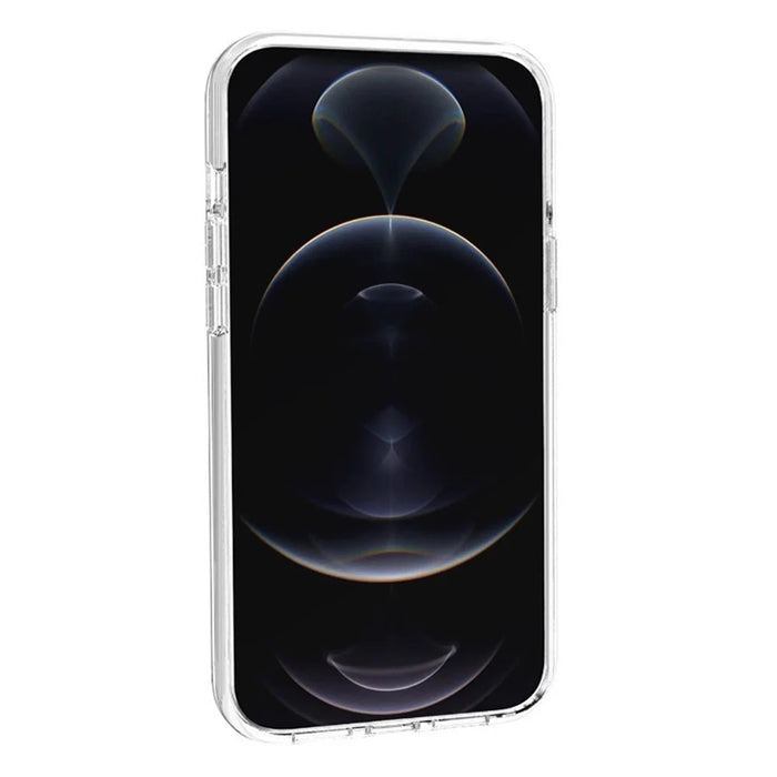 For iPhone 15 Pro Clear Mobile Phone Shell PC + TPU Anti-Scratch Cell Phone Case Cover - Transparent - 4