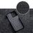 MELKCO Microfiber Lining Cover for iPhone 15 Pro , Genuine Cow Leather Coated PC Incomplete Phone Case - Orange - 6