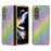 For Samsung Galaxy Z Fold5 5G Electroplating Phone Case Rhinestone Texture PU + PC Protective Cover - Multi-color - 1