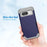 L-Style PC + TPU Phone Cover for Google Pixel 8 , Anti-Drop Cell Phone Cover - Navy Blue+Dark Grey - 3
