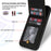 N.BEKUS RFID Blocking Phone Case for iPhone 15 , Card Holder Kickstand Leather Coated TPU Cover - Black - 7
