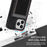 N.BEKUS Kickstand Case for iPhone 15 Pro , RFID Blocking Card Holder Leather Coated TPU Phone Cover - Black - 7