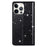 For iPhone 15 Pro Glitter Phone Case Card Holder Stand PU Leather Protective Phone Cover - Black - 7