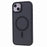 FULEXIN Compatible with MagSafe Shockproof Case for iPhone 15 Skin-Touch Matte TPU+Acrylic Phone Cover - Black - 3