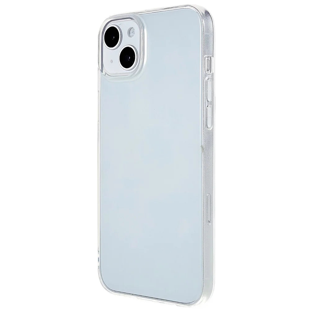 2.0mm Soft TPU Watermark-free Phone Case for iPhone 15 Plus , Transparent Anti-scratch Phone Cover - 4