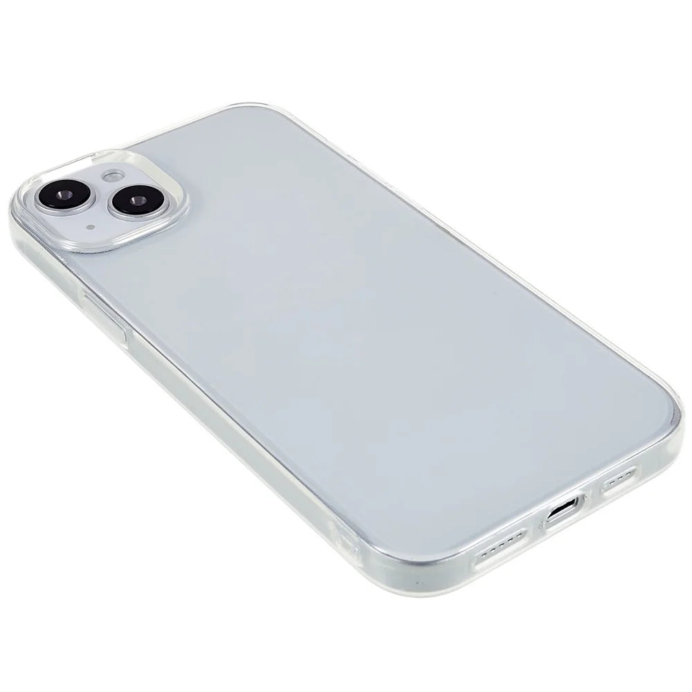 2.0mm Soft TPU Watermark-free Phone Case for iPhone 15 Plus , Transparent Anti-scratch Phone Cover - 6