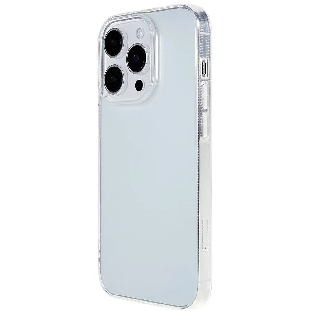 2.0mm Watermark-free Phone Cover for iPhone 15 Pro Max , Transparent TPU Back Case - 4