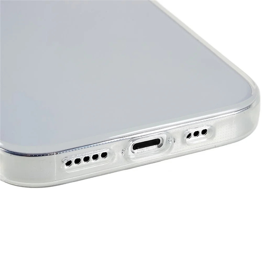 2.0mm Watermark-free Phone Cover for iPhone 15 Pro Max , Transparent TPU Back Case - 7