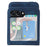 For Samsung Galaxy Z Flip5 5G Card Slots Phone Case Two-piece Design PU Leather Protective Cover - Blue - 7