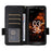 PU Leather Case for Orbic Fun+ 4G , Wallet Phone Shell Litchi Texture Stand Cellphone Cover with Strap - Black - 2