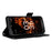 PU Leather Case for Orbic Fun+ 4G , Wallet Phone Shell Litchi Texture Stand Cellphone Cover with Strap - Black - 3