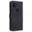 For Orbic Fun+ 4G Stand Cover Anti-drop Wallet Phone Case RFID Blocking PU Leather Shell with Strap - Black - 7