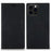 For iPhone 15 Pro Wallet Stand Phone Case PU Leather + TPU Phone Cover - Black - 1