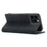 For iPhone 15 Pro Wallet Stand Phone Case PU Leather + TPU Phone Cover - Black - 4