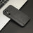 For Samsung Galaxy S23 FE Phone Cover Stitching Line PU Leather Coated PC+TPU Protective Case - Black - 6