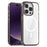 Aurora Series For iPhone 15 Pro Max Shockproof Cover Magnetic TPU+PC Phone Case Compatible with MagSafe - Brown - 1